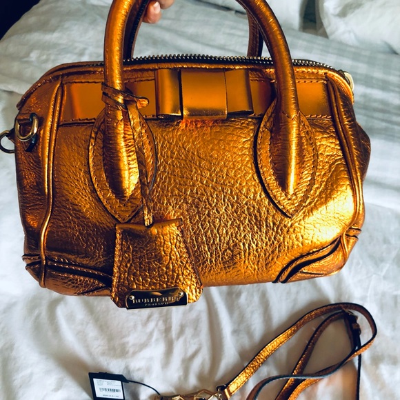 Burberry metallic clementine handbag - Picture 13 of 17